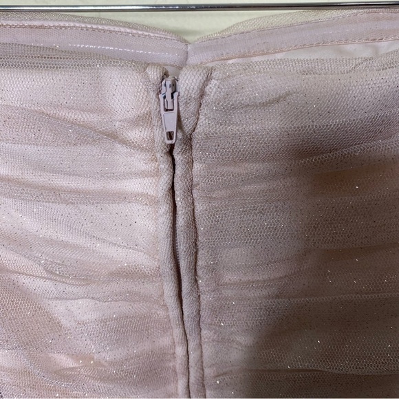 Sparkly Strapless Homecoming Special Occasion Dress Size 7 - Picture 13 of 16